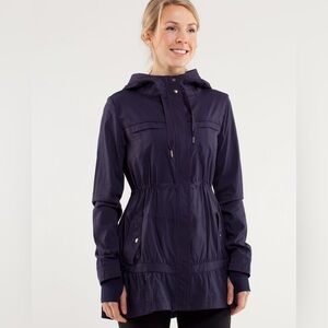 Lululemon Apres Practice Anorak in Deep Indigo